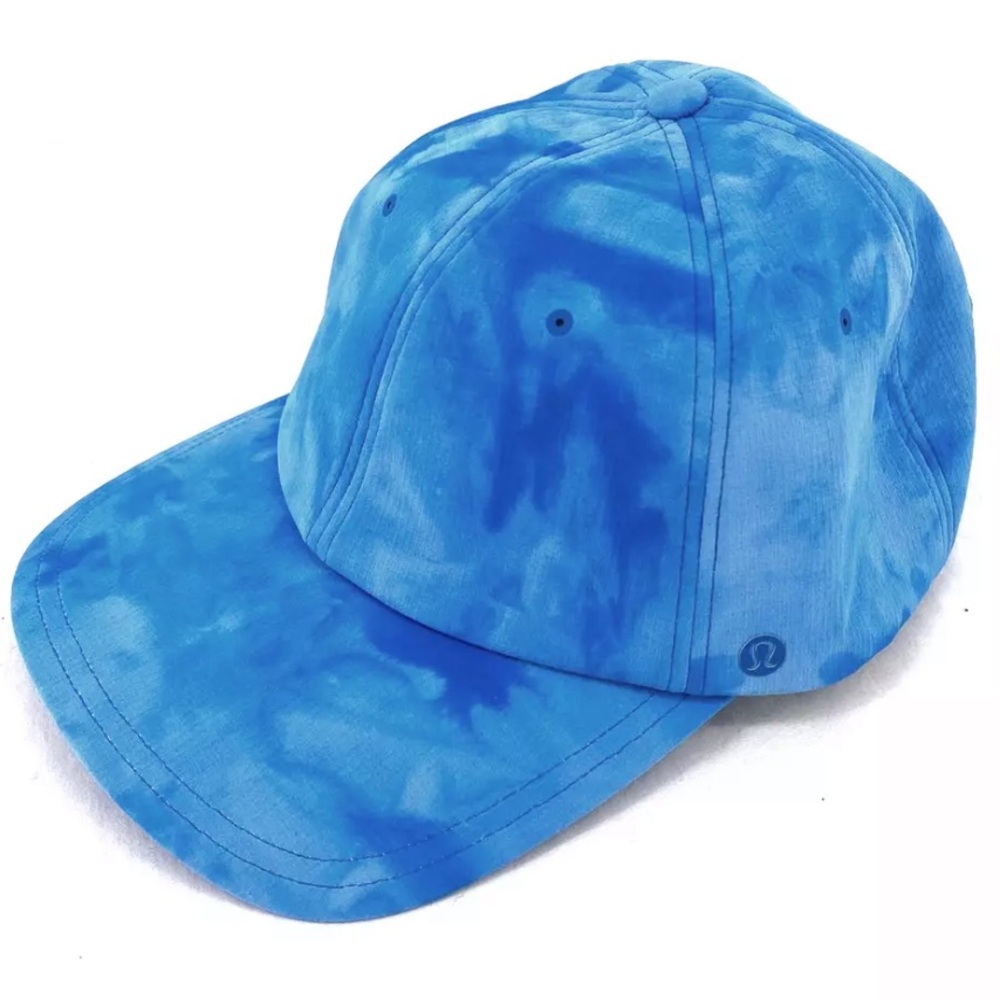 Lululemon Days Shade Ripstop Ball Cap Hat One Size Blue Dyed TYAP